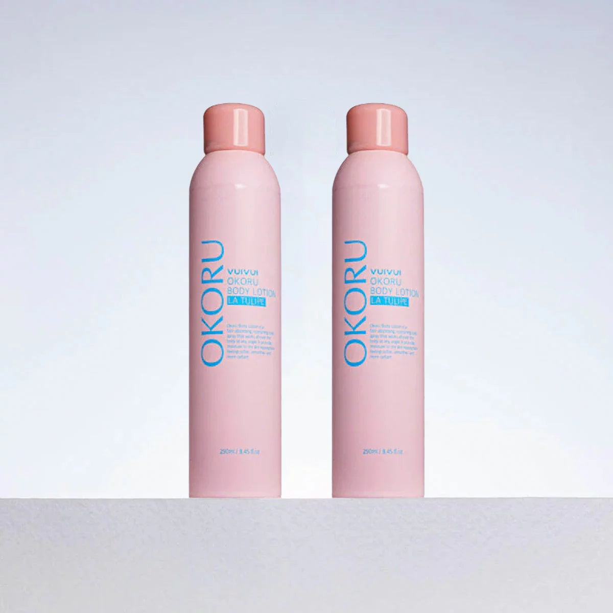 Okoru Body Lotion La Tulipe 2 x 250ml hydrating duo