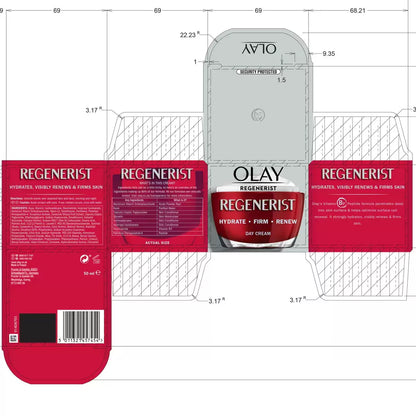 Infused with Vitamin B3 and peptides Olay Regenerist 3 Point Day Cream