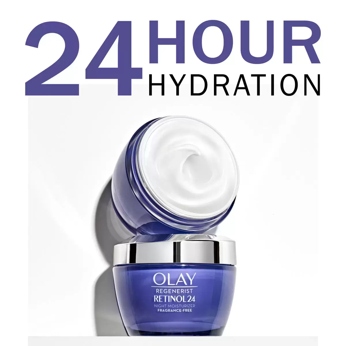 Anti-aging night moisturiser set with retinol from Olay Regenerist range