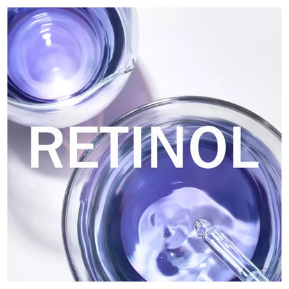 Night cream duo with retinol for reducing fine lines and wrinkles