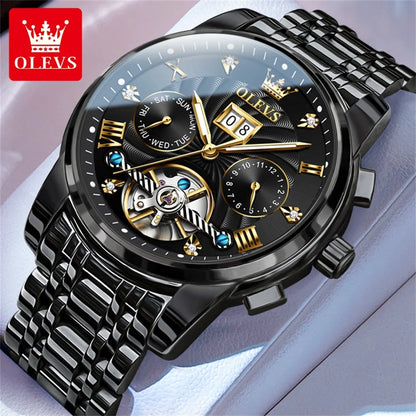 Olevs 9910 men's luxury automatic watch