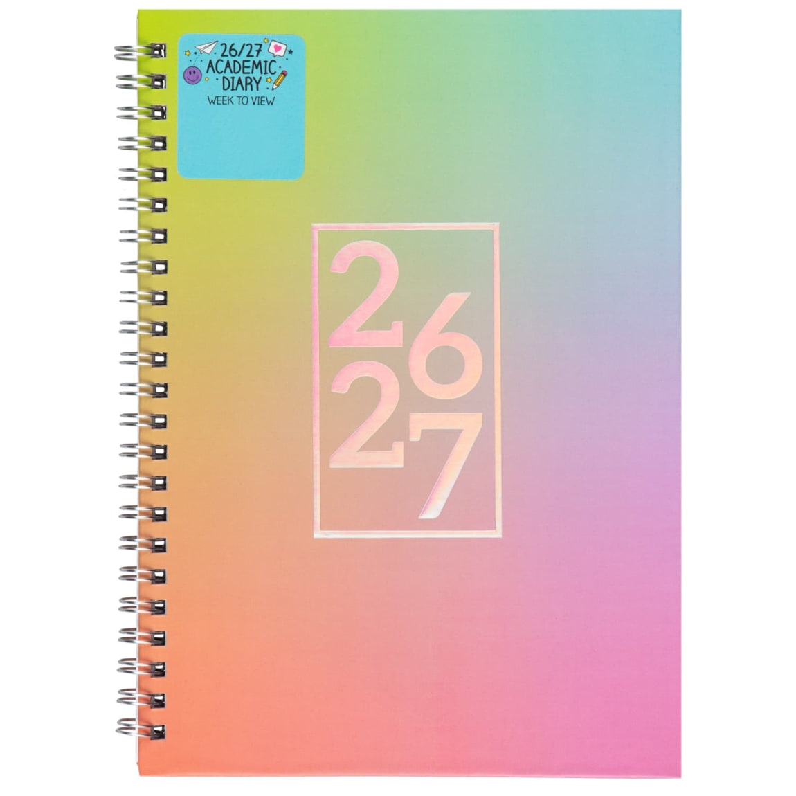 A5 student planner for 2026–2027