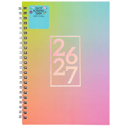 A5 student planner for 2026–2027