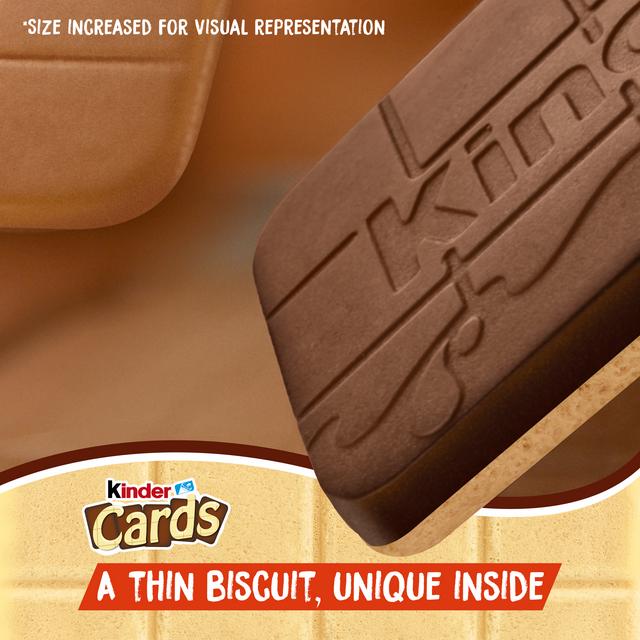 Mess-free Kinder Cards snack for school or travel
