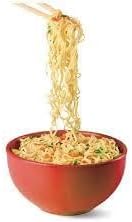 Quick cook noodles with savoury chicken flavour seasoning
