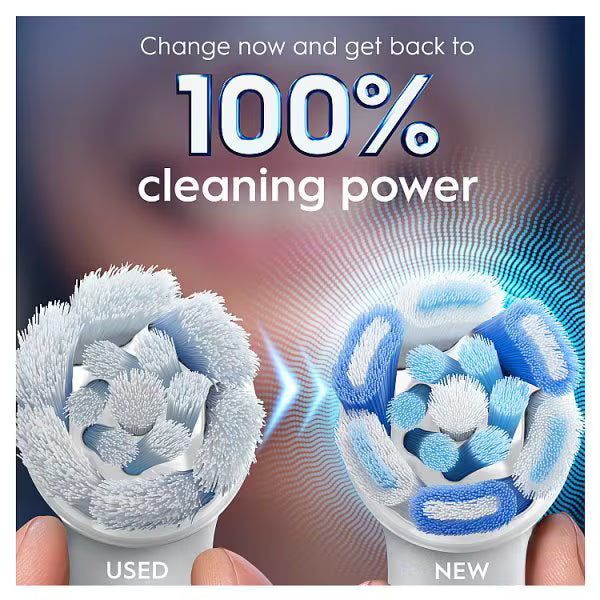 Oral-B iO Brush Heads with Colour-Changing Bristles