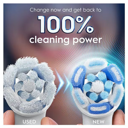 Oral-B iO Brush Heads with Colour-Changing Bristles