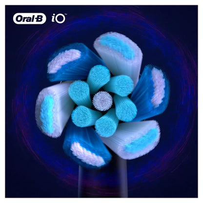 Oral-B iO Ultimate Clean 4 Pack Black toothbrush heads