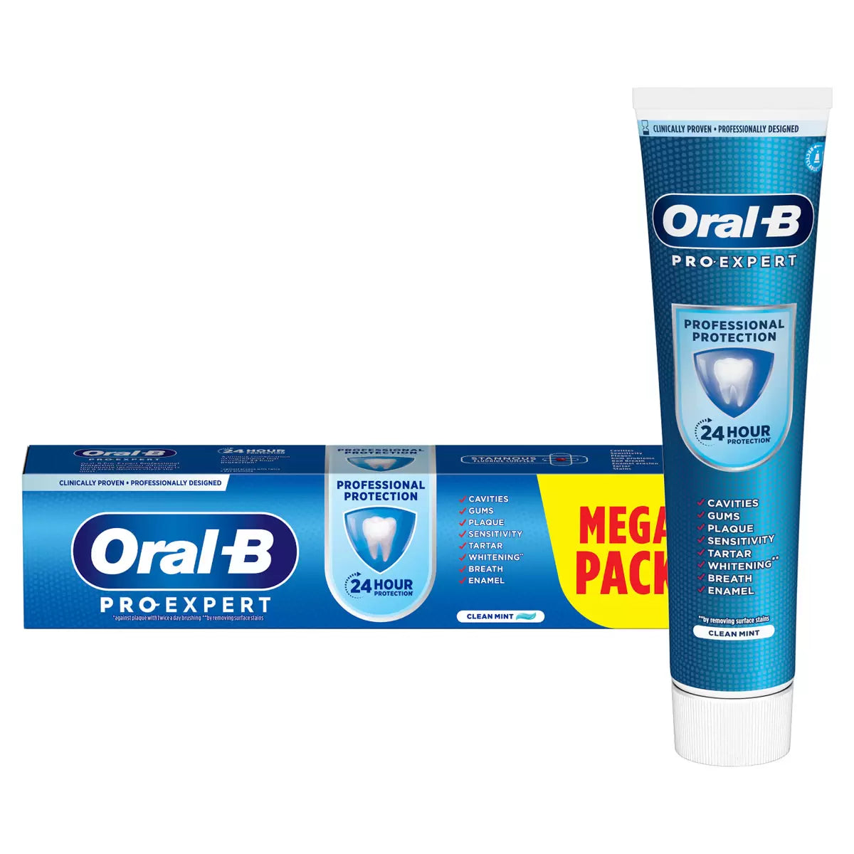 Oral-B Pro-Expert Toothpaste Clean Mint flavour dentist developed