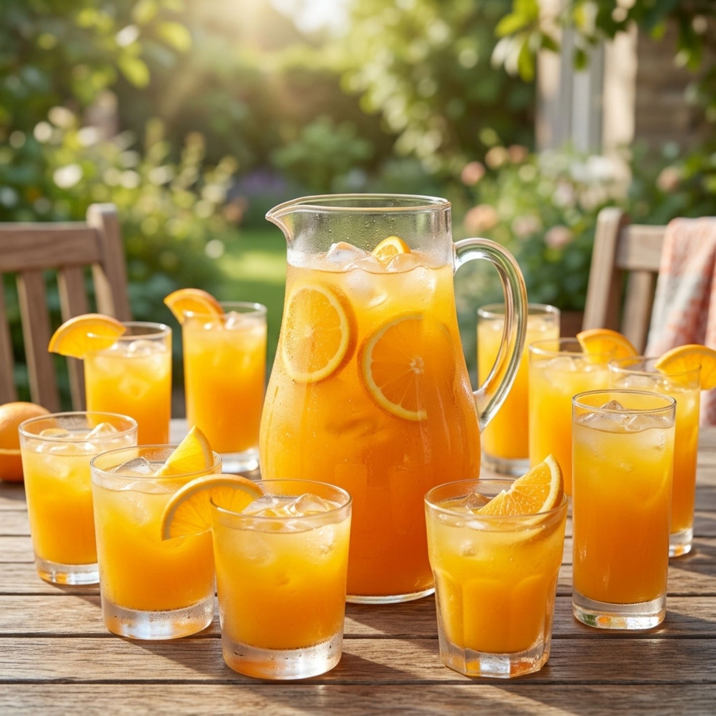 Large 5 litre orange squash for hospitality use