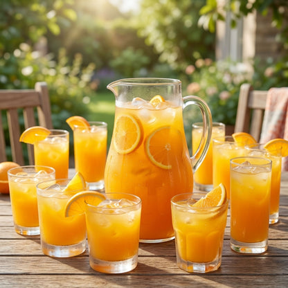 Large 5 litre orange squash for hospitality use