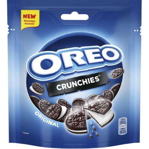 Chocolate coated Oreo Crunchies biscuits