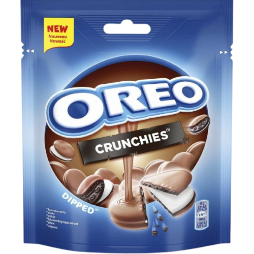 Oreo Crunchies Dipped biscuits 8 x 110g pack