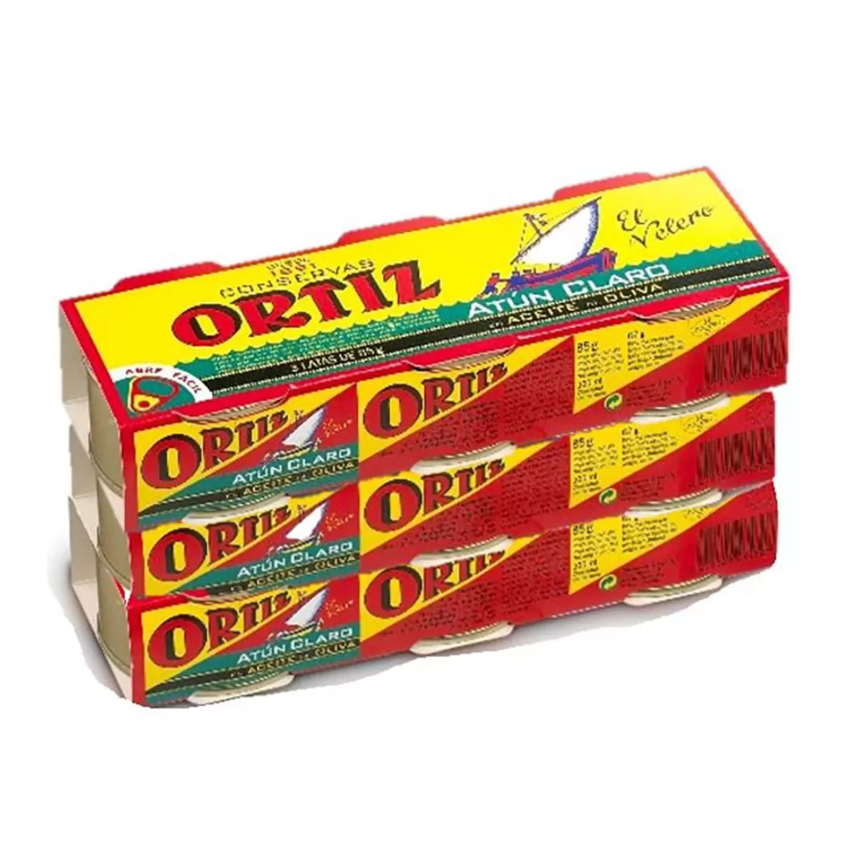 Ortiz Yellowfin Tuna Fillets in Olive Oil 3 x 3 x 92g packs