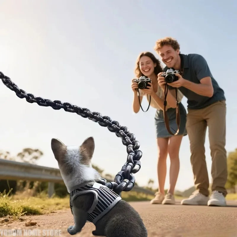 Lightweight plastic chain accessory