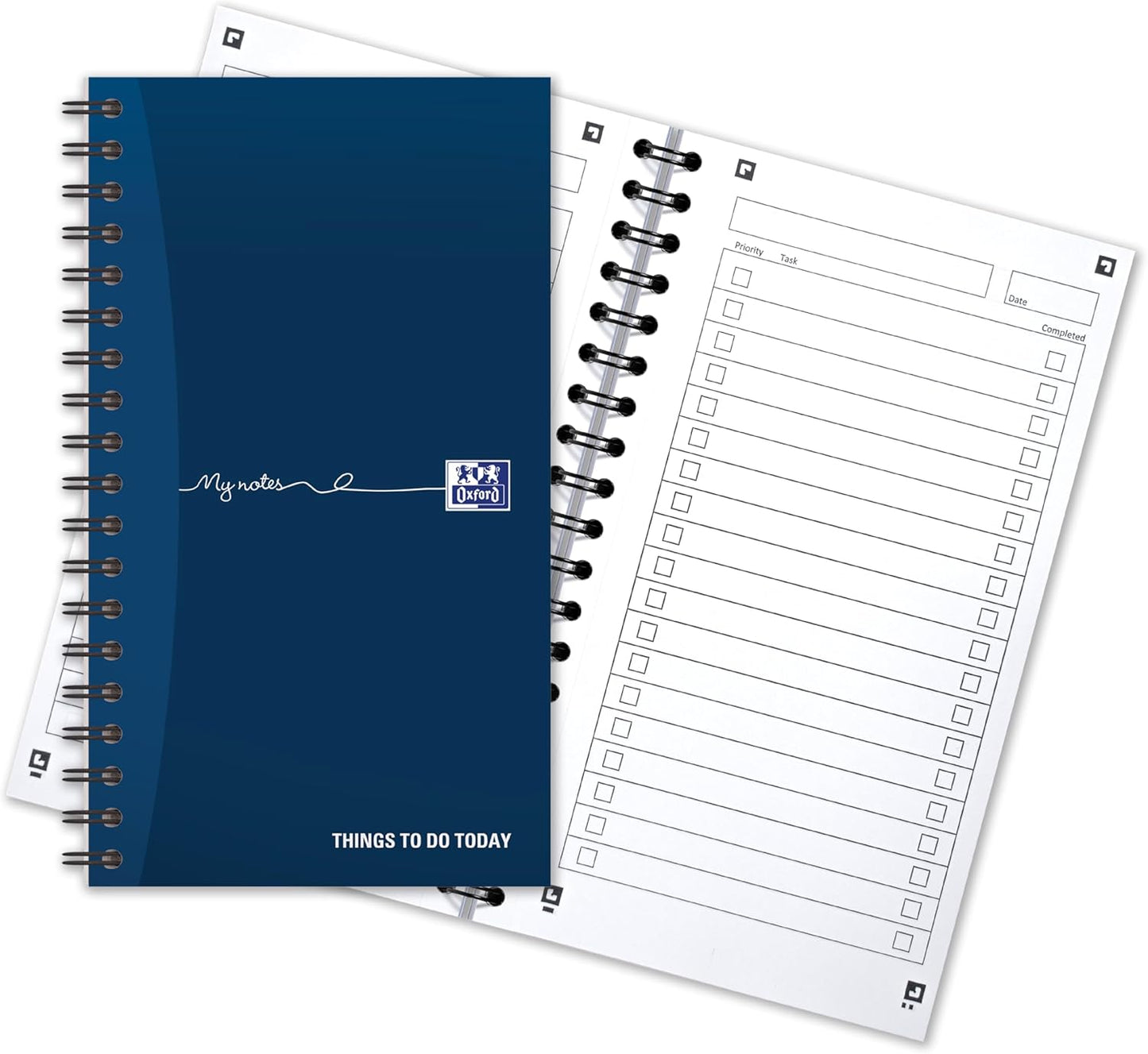 Oxford My Notes to-do list notebook with 230 pages
