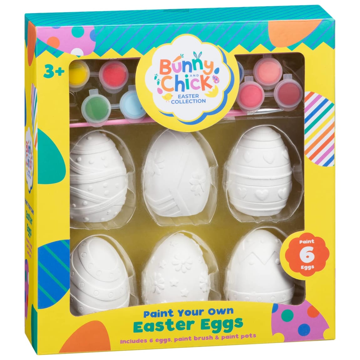 Paint Your Own Easter Eggs 6pk activity set for kids