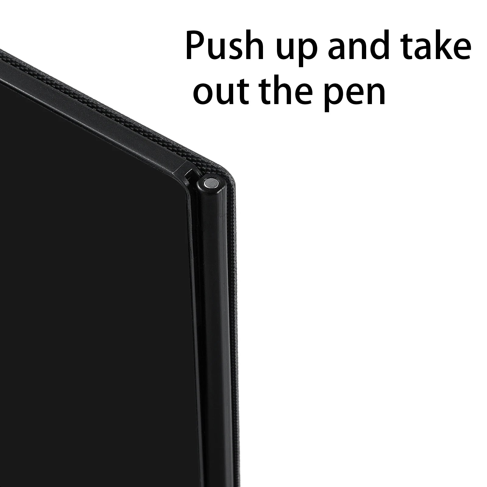 Mini digital notepad 6.5 inch with black leather case slim design