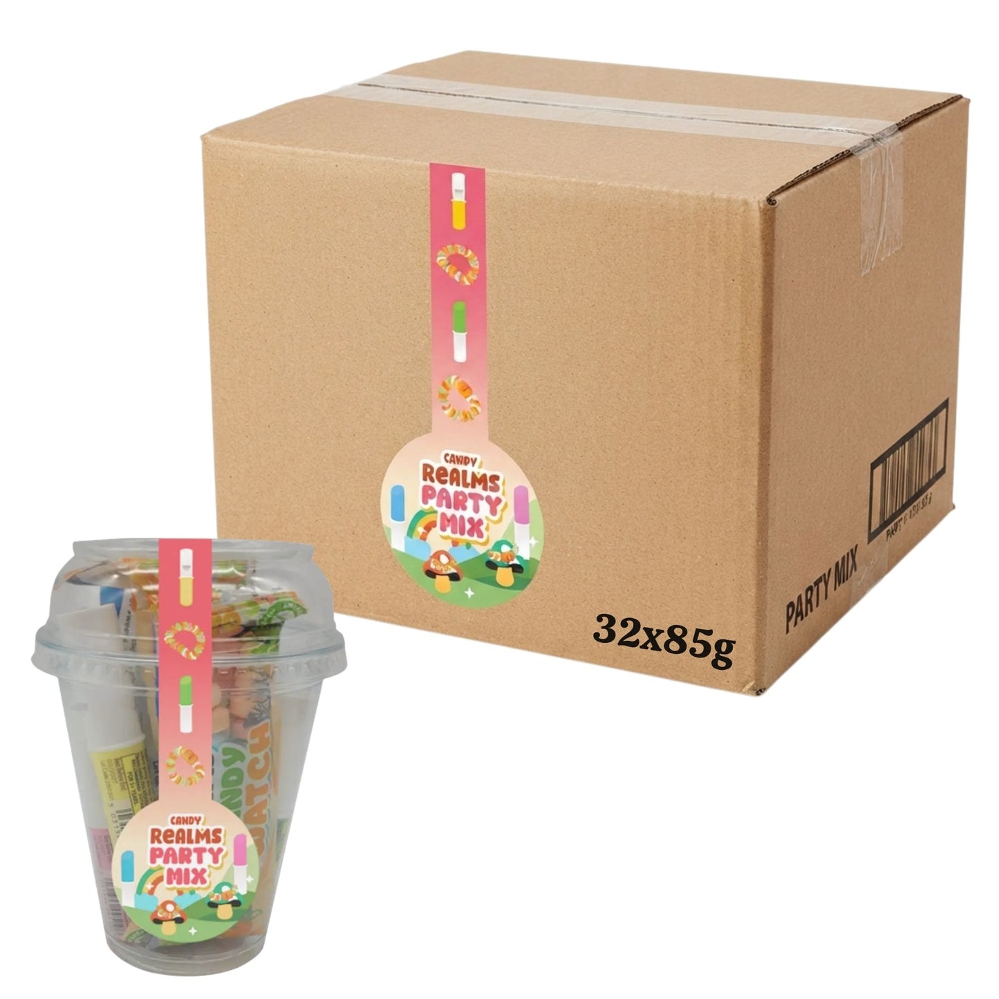 Candy necklaces watches whistles and lipsticks
