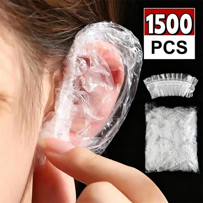 Disposable ear protectors for salon treatments