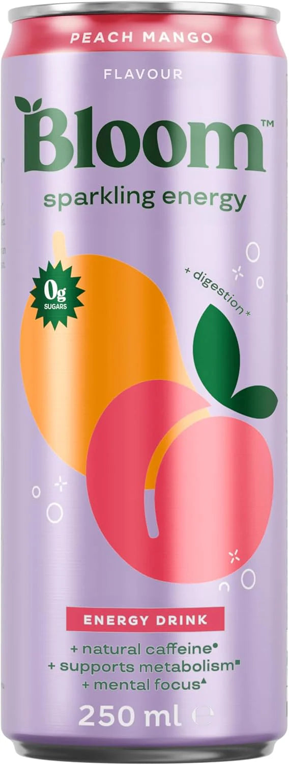 Zero sugar tropical energy beverage with natural caffeine