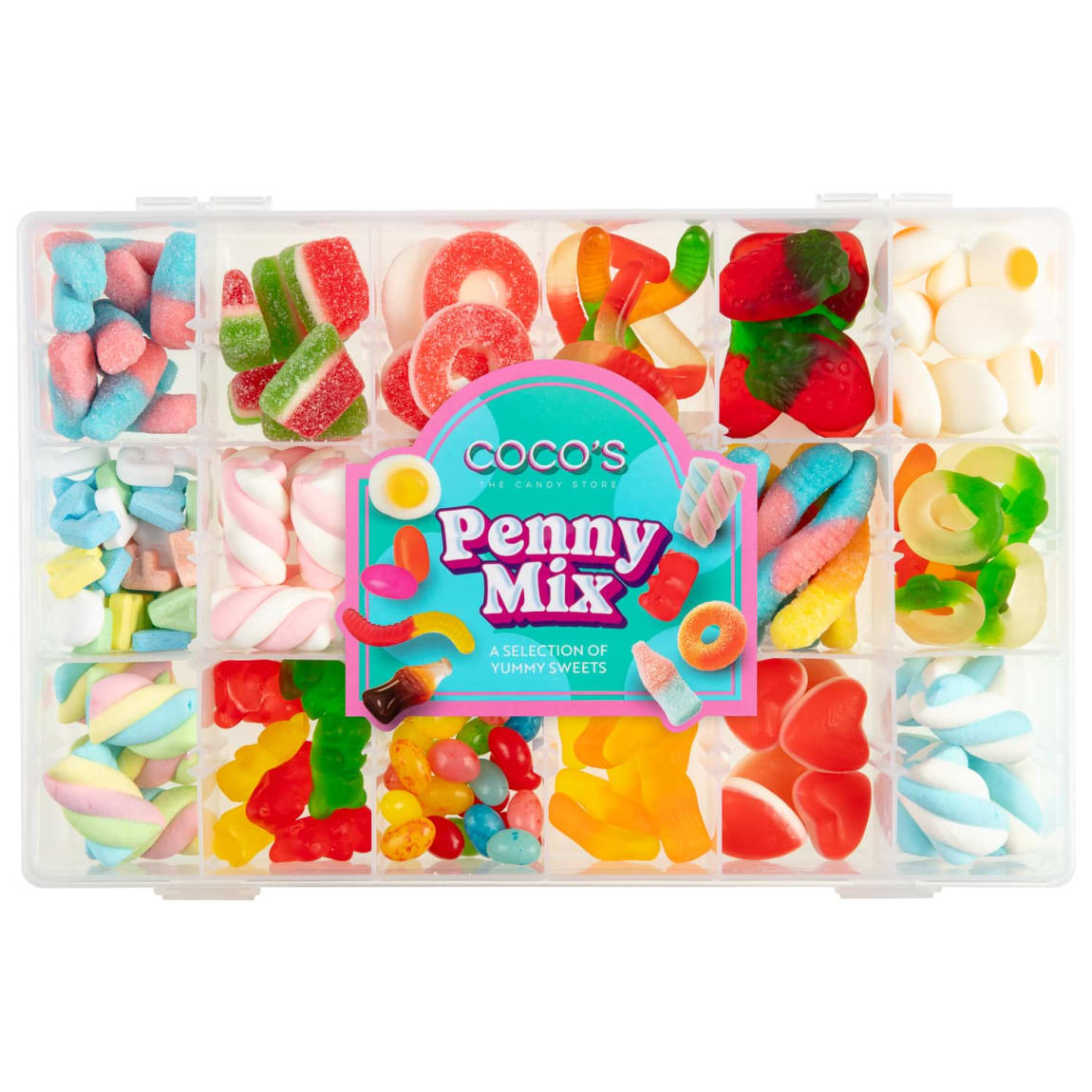 Penny Mix Sweet Selection Tray 530g assorted classic sweets