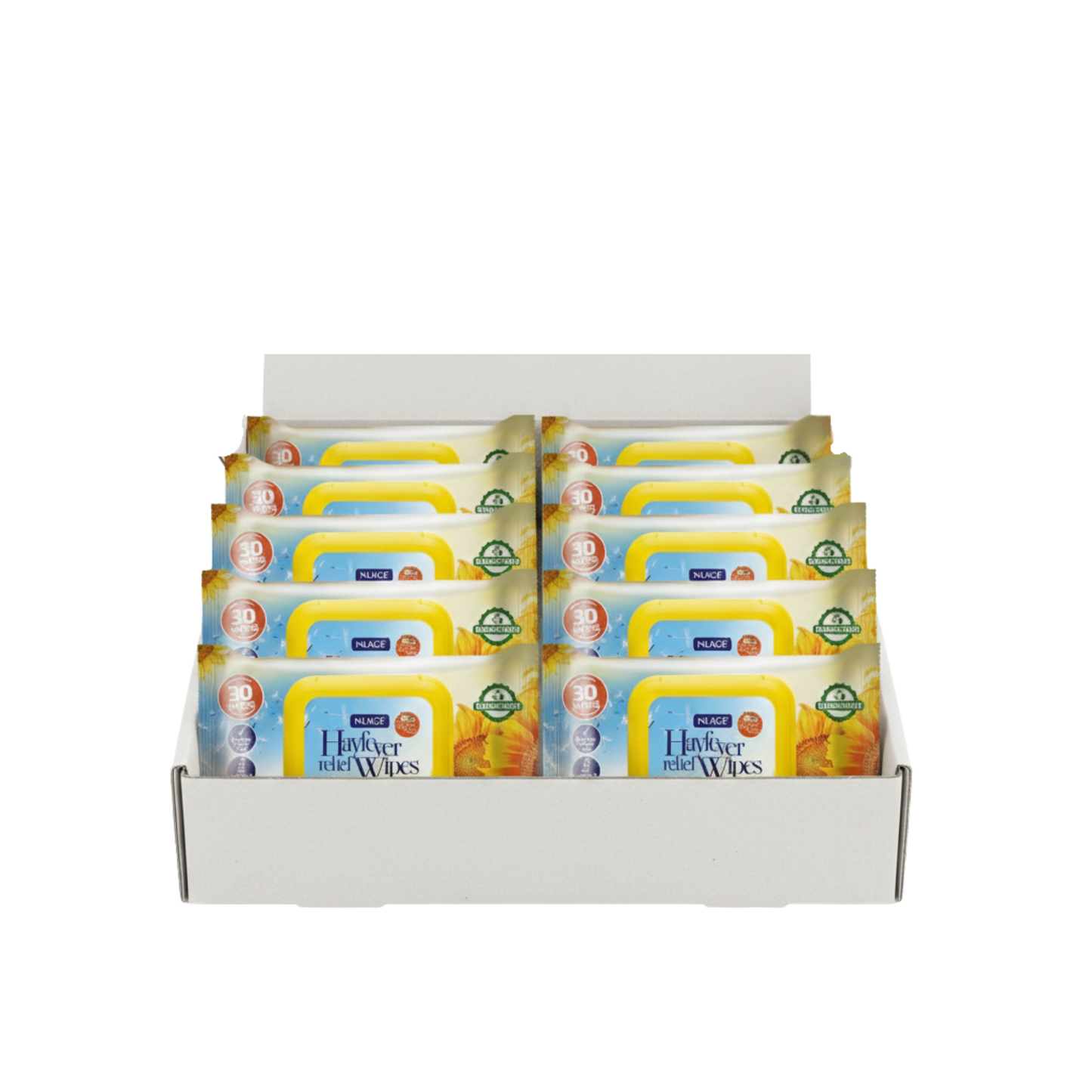 Gentle face and hand wipes suitable for kids and adults