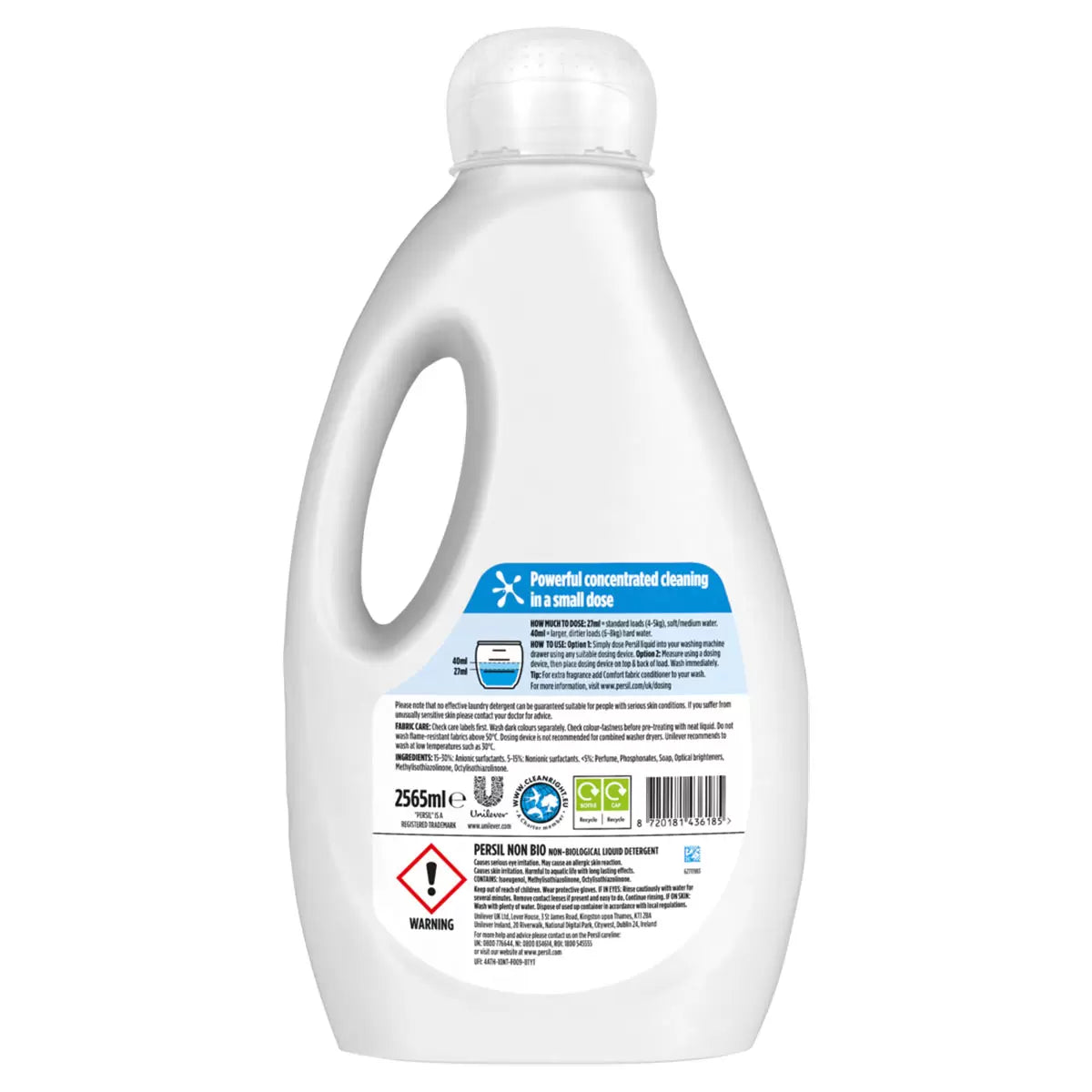 Persil Non Bio Laundry Liquid 95 washes