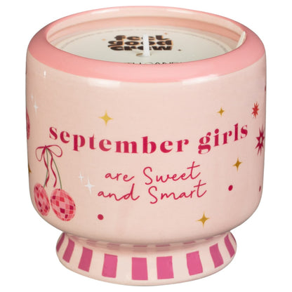 Celestial home decor candles with cosmic design