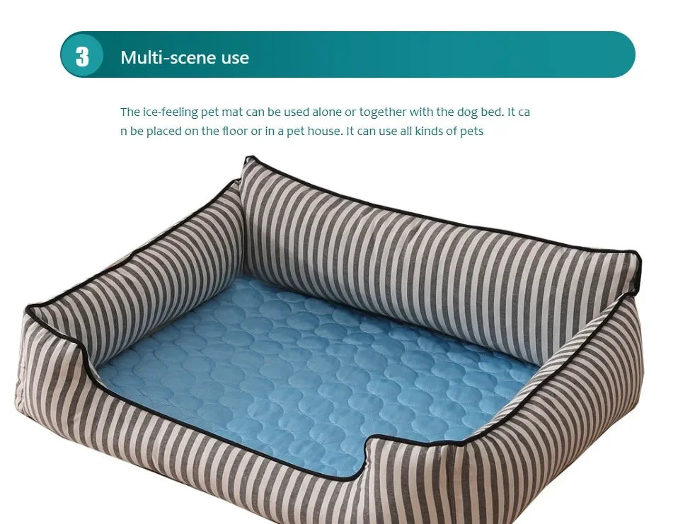 Breathable resting mat for pets