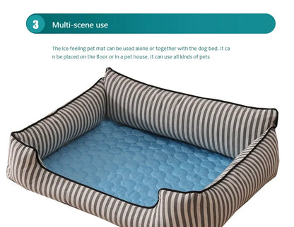 Breathable resting mat for pets