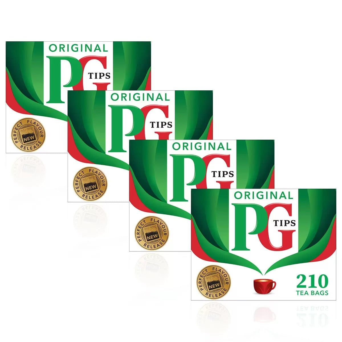 PG Tips Original Tea Bags 4 x 210 biodegradable pack