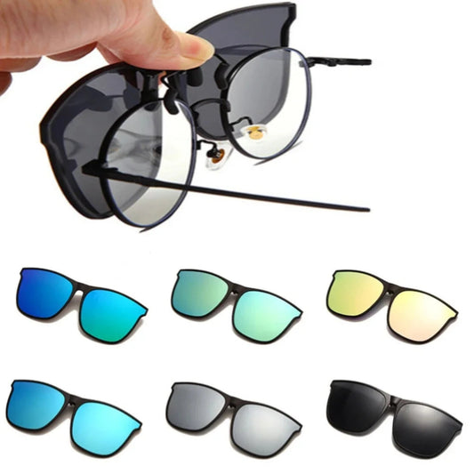 Photochromic Polarized Clip-On Sunglasses