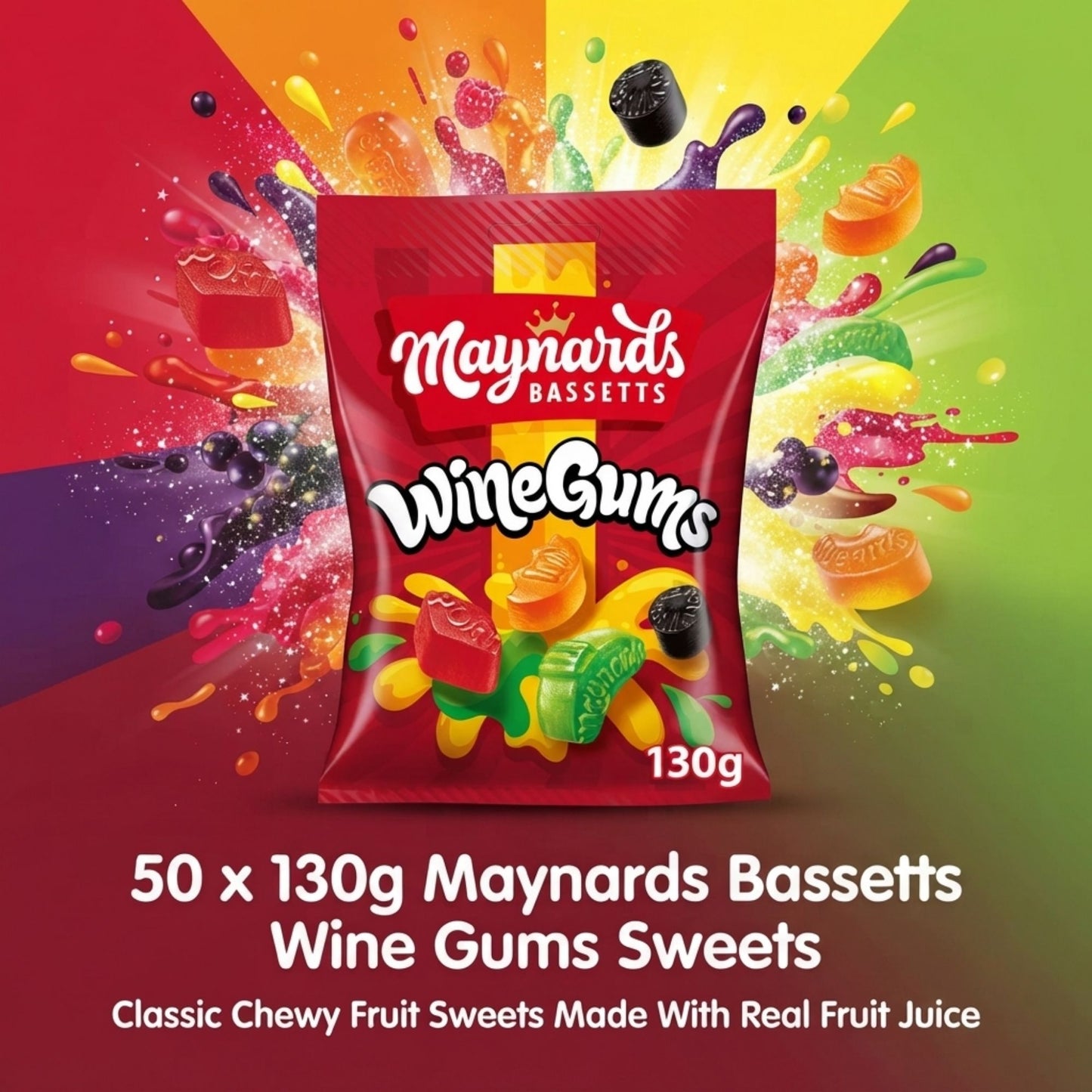Maynards Bassetts gummy sweet bags