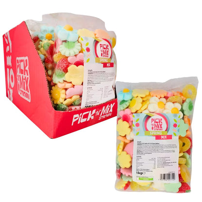 Pick N Mix Station Spring Mix 5 x 1kg bags of assorted sweets