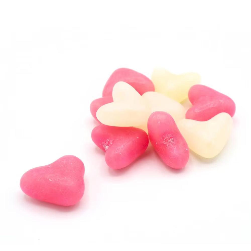 Vegan and vegetarian-friendly jelly heart treats