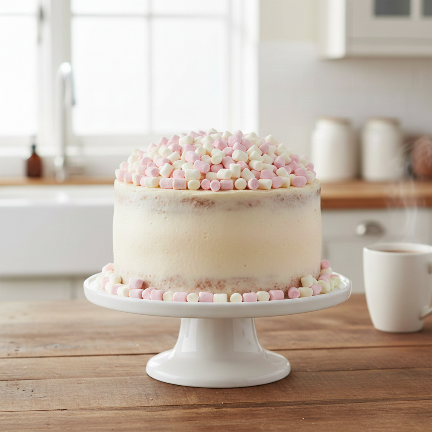 Decorative micro marshmallows for professional and home baking