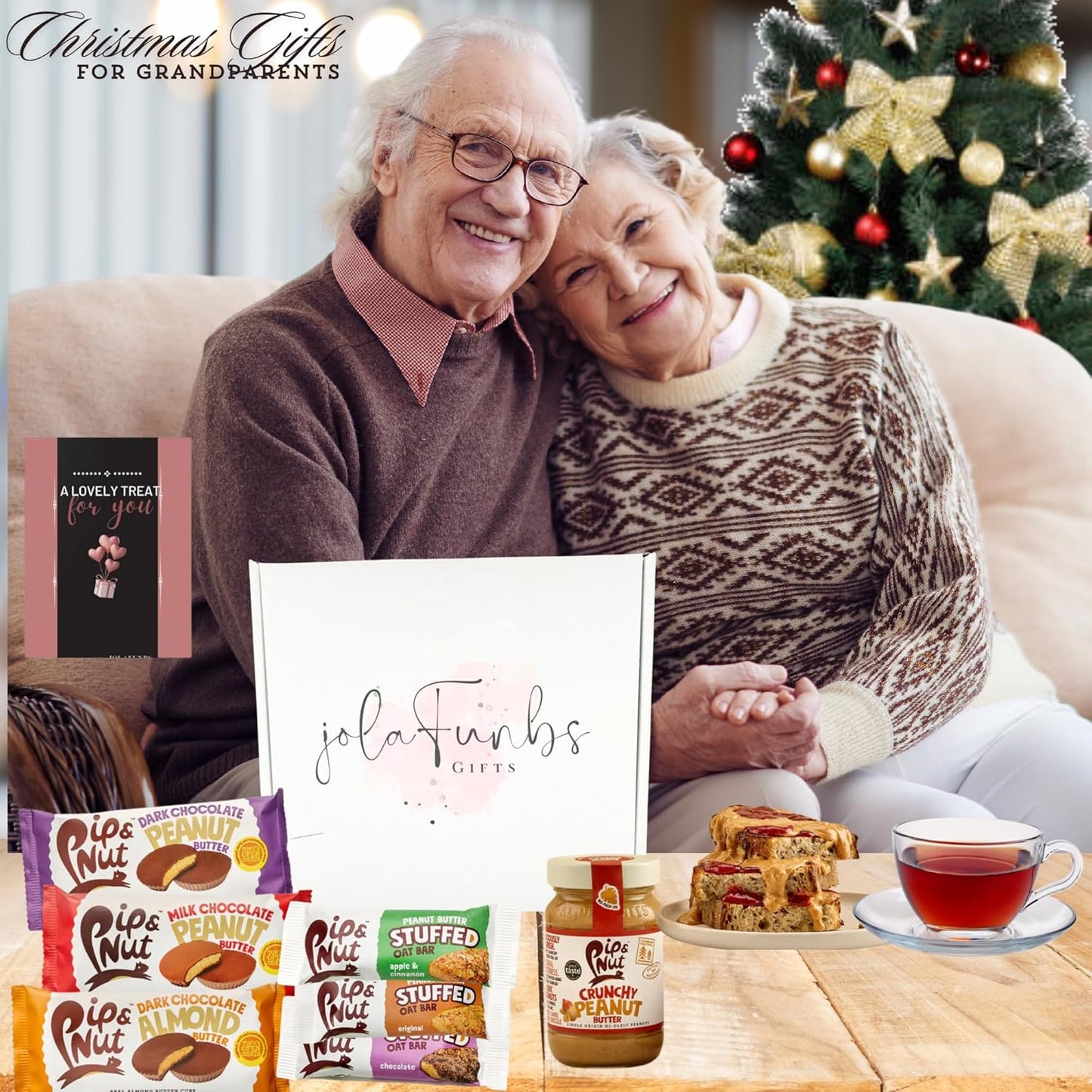 Assorted chocolates and nut snacks from JOLAFUNBS for gifting, birthdays, or celebrations