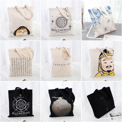Sustainable cotton shopping bag