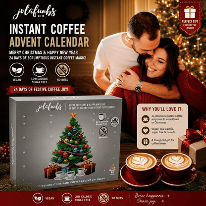 Vegan coffee lover gift set for Secret Santa and Christmas