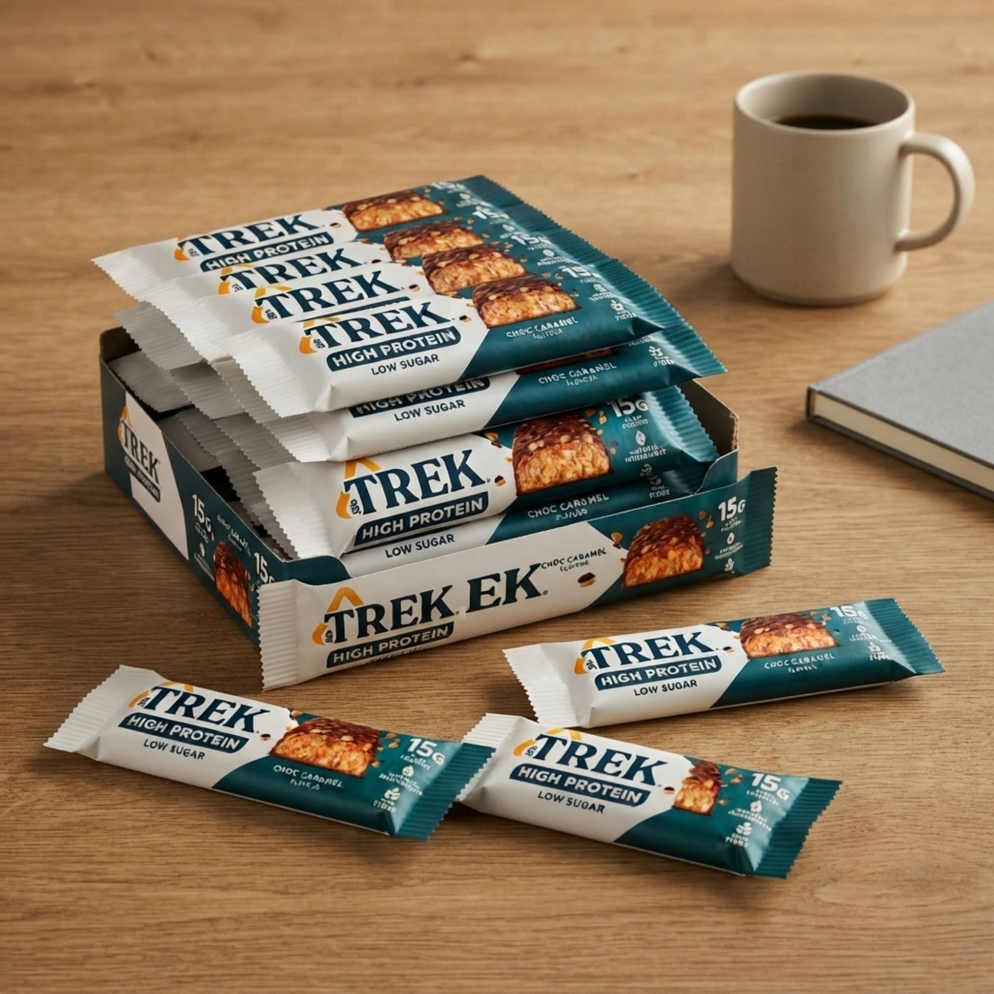 Individually wrapped protein snack bars