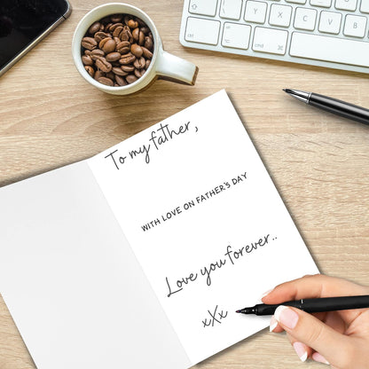 Playful Father’s Day card with a funny message — ideal for unique fathers day gifts to make Dad laugh