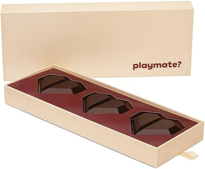 Playmate Aphrodisiac Chocolates 3-piece vegan sharing pack