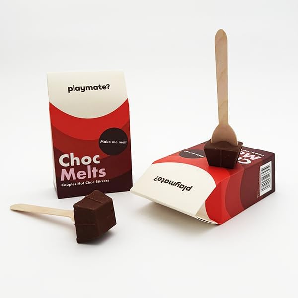 Playmate Aphrodisiac Hot Chocolate Stirrers for couples 2 cubes