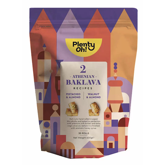 Plenty Oh Athenian Baklava 600g authentic Greek dessert