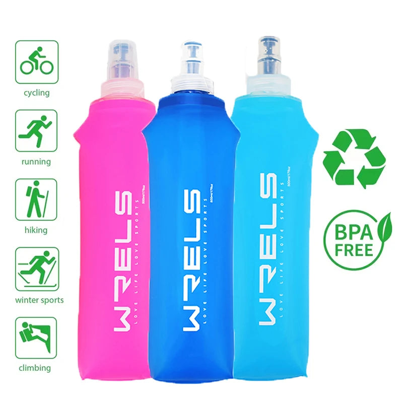 Soft flask for trail running