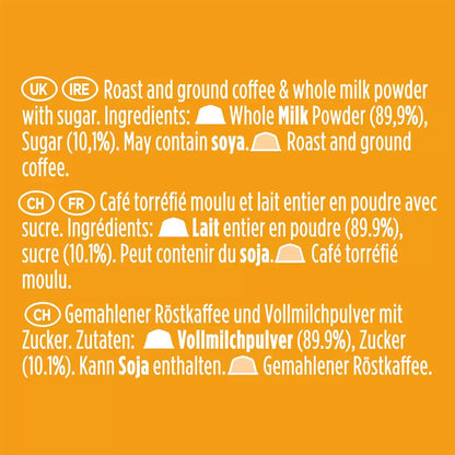 layered coffee pods latte macchiato pack