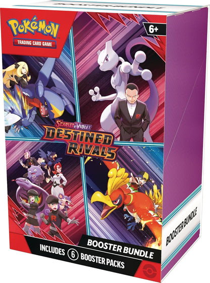 6 pack pokemon card booster bundle destined rivals