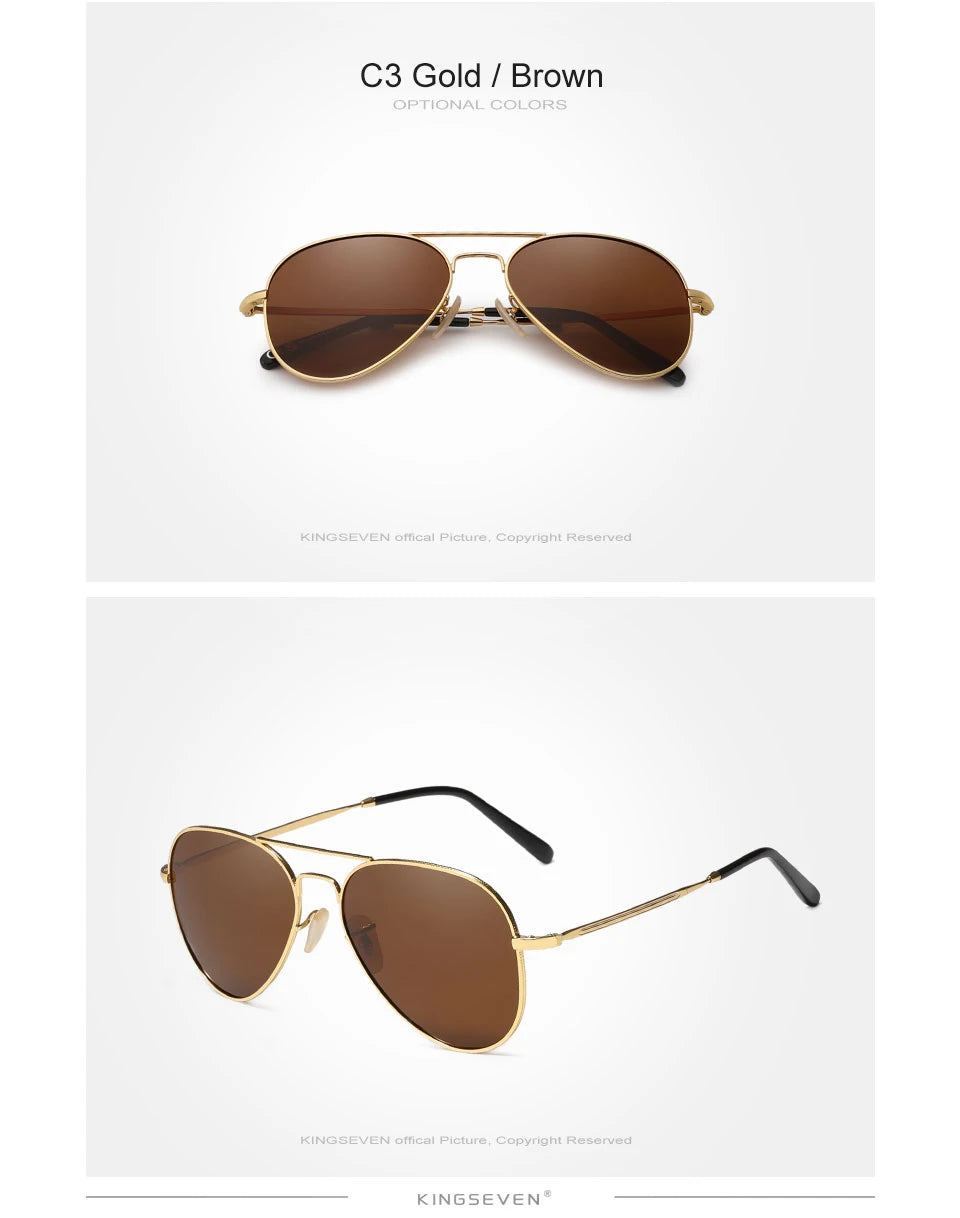 KINGSEVEN sunglasses presentation box gift included packaging