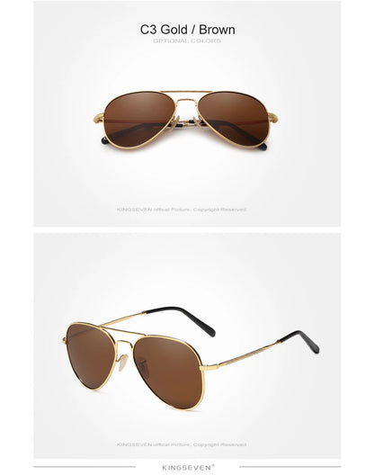 KINGSEVEN sunglasses presentation box gift included packaging